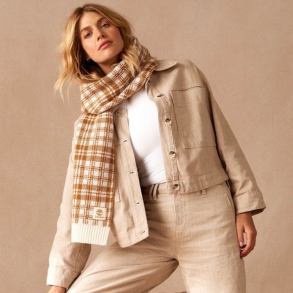 TIMBERLAND Buffalo Plaid Scarf - Picture 1 of 9